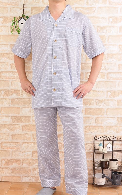 ランバン 夏用メンズパジャマ Lサイズ２枚セット+acs2005.com