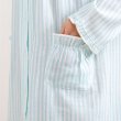画像10: ネグリジェ 肌にやさしい綿100％柔らかい肌触りの楊柳ガーゼ 長袖 前開き パジャマ レディース ナイトウェア ルームウェア マタ二ティパジャマにも最適 入院準備 (10)