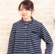 画像5: パジャマ レディース 冬　肌にやさしい綿100％中わたニットキルト　長袖 前開き　S/M/L/LL　部屋着　ルームウェア　ナイトウェア　ルームウェア (5)