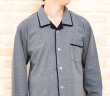 画像7: 父の日無料ラッピング パジャマ メンズ 長袖 春秋 前開き 肌に優しい綿100％滑らかな肌触りのスムースニット地 紳士ナイトウェア S/M/L/LL/3L/4L 入院準備 (7)