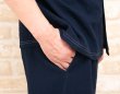 画像4: パジャマ メンズ 夏 八分袖 八分パンツ 前開き 軽くて涼しい先染めソフトコットン地 父の日ギフト ナイトウェア ルームウェア 部屋着 M/L/LL/3Lサイズ展開 (4)