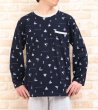 画像1: パジャマ メンズ 春　肌にやさしい綿100％やや薄めのニット地ヨット＆ダルメシアン 長袖 かぶり ナイトウェア ルームウェア M/L/LL/3L 父の日 敬老の日 ギフト (1)