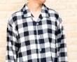 画像3: パジャマ メンズ ガーゼ 長袖 柔らかくふわっとした肌触りのガーゼ 春・初夏向き春 ナイトウェア ルームウェア 紳士 入院準備 S/M/L/LL/3Lサイズ展開 (3)