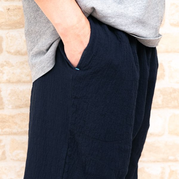 画像4: メンズ ルームパンツ 八分丈 夏 サラッとした肌触りの軽くて涼しいソフトコットン素材です。部屋着 ナイトウェア ルームウェア M/L/LL/3L (4)