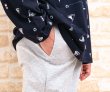 画像7: パジャマ メンズ 春　肌にやさしい綿100％やや薄めのニット地ヨット＆ダルメシアン 長袖 かぶり ナイトウェア ルームウェア M/L/LL/3L 父の日 敬老の日 ギフト (7)