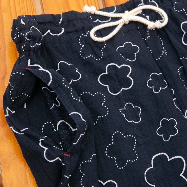 画像9: ルームパンツ 8分丈 レディース　肌にやさしい綿100％　サラッとして軽くて涼しい　M/L/LL/3L (9)