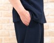 画像4: パジャマ メンズ 夏 綿100％軽くて涼しい先染めソフトコットン地 半開 半袖 七分パンツ(パンツ前開き）父の日 ナイトウェア ルームウェア 部屋着 M/L/LL/3L (4)
