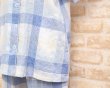 画像7: パジャマ レディース 半袖 前開き 8分パンツ　肌に優しい綿100％軽くて涼しいソフトコットン素材です。盛夏向き ナイトウェア ルームウェアM/L/LL (7)
