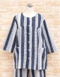 画像3: パジャマ レディース 夏 前開き 七分袖 八分パンツ 肌に優しい綿100％ 軽くて柔らかく涼しいソフトコットン地 ナイトウェア ルームウェア 部屋着 S/M/L/LL/3L/4L (3)