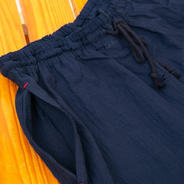 画像6: 綿100％　ルームパンツ レディース　8分丈　サラッとして軽くて涼しい素材です。ウエストゴム仕様 M/L/LL/3L (6)