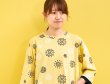 画像8: パジャマ レディース 春夏 七分袖八分パンツ かぶり 肌に優しい綿100% やや薄めニット地 プロヴァンス ナイトウェア ルームウェア S/M/L/LL/3L/4L  (8)