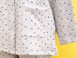 画像15: あたたかく肌にやさしい綿100％中わたニットキルト地 前開きパジャマ レディース 冬長袖  小花 冬向き商品 入院準備 ナイトウェア 敬老の日 S/M/L/LL/3L/4L (15)